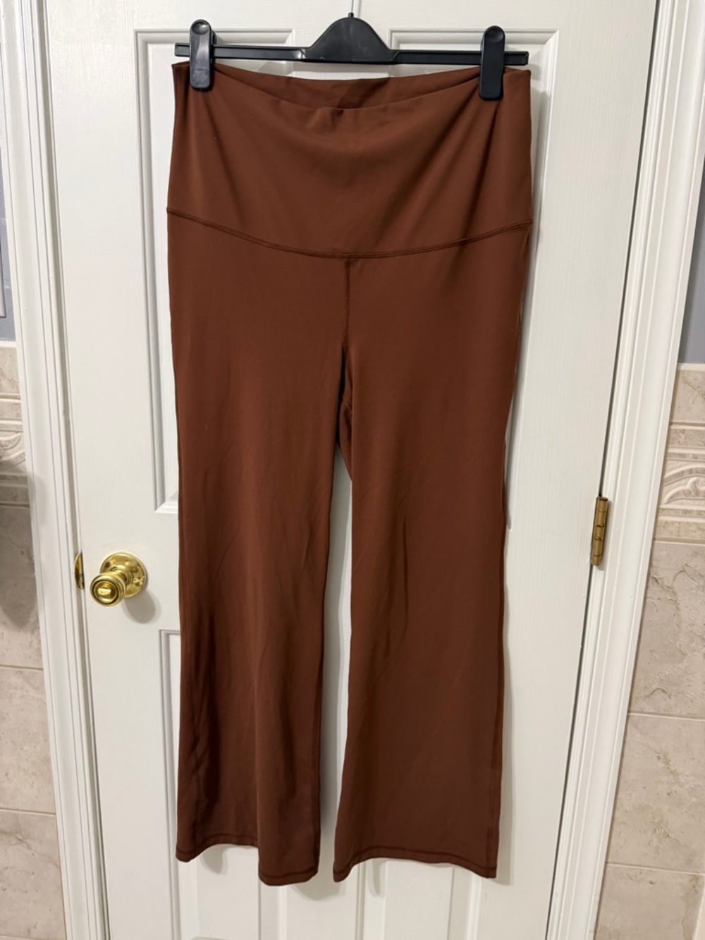 Isabel Maternity by Ingrid & Isabel Wide-Leg Maternity Pants - Brown